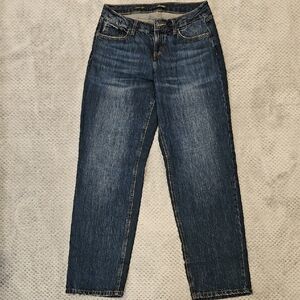 Wild Fable Dark Blue Curvy  Straight Leg Jeans